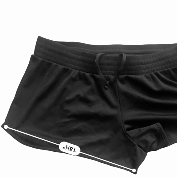 Athletic Work Dri More black color dolphin running shorts Women M - Picture 9 of 11
